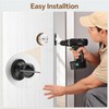Ulecoce Keyless Entry Door Lock Deadbolt with Handle Set