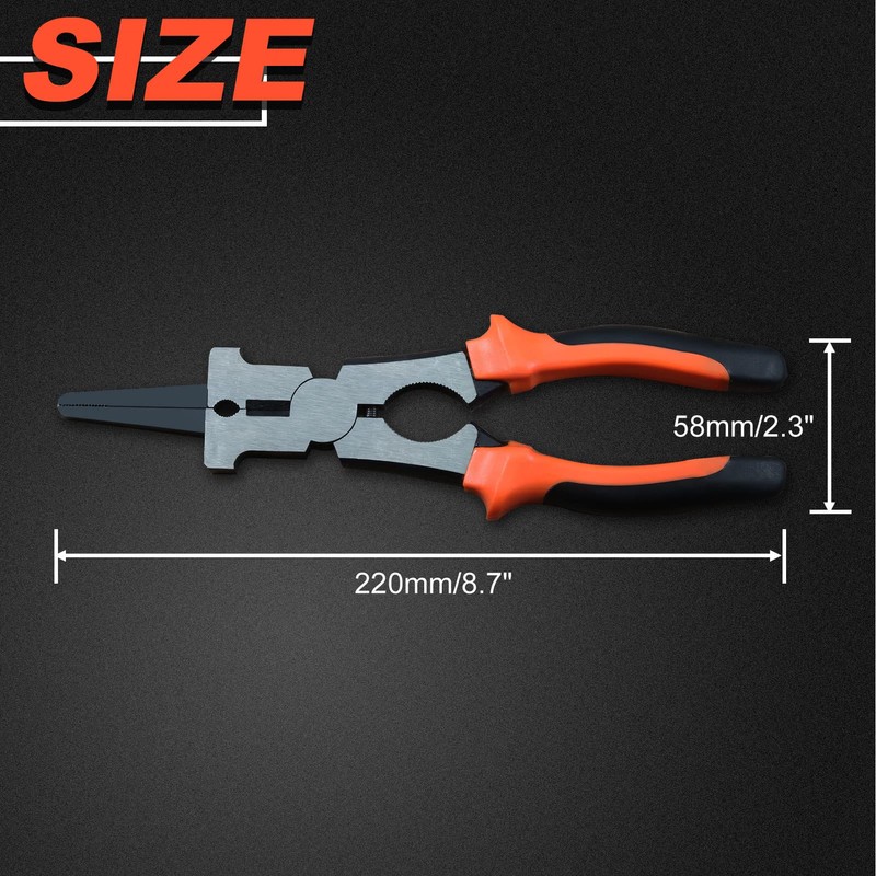 SPEEDWOX CO2 Welding Pliers, 8 Functions in 1, Sputter Removal,