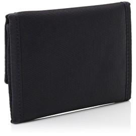 Tommy Jeans Men's TJM Essential Nylon Trifold Wallets, black