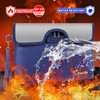 5200°F Fireproof Zipper Pouch Bags with Lock, Water Fireproof A4