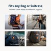 2-Pack TSA Approved Travel Combination Cable Luggage Locks for Suitcases