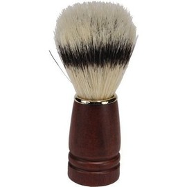 Kingsley Bristle Shave Brush Dark Wood Handle