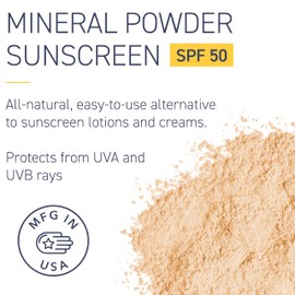 Brocha De Protección Solar Brush On Block Polvo Mineral Spf 50 - Venta Internacional.
