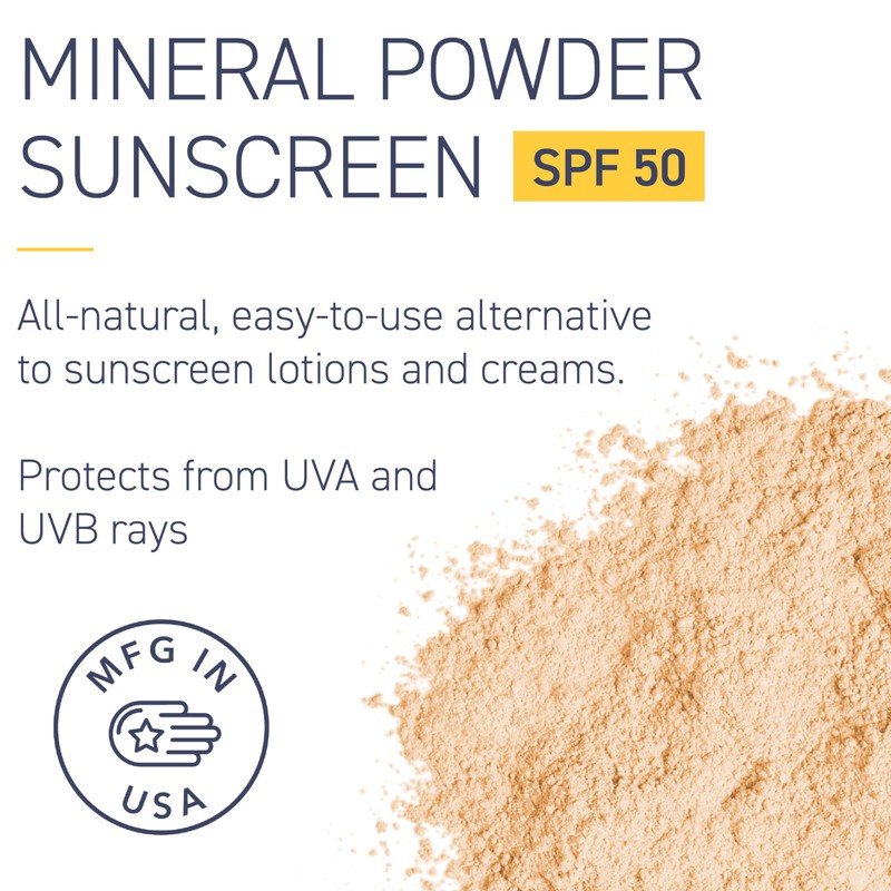 Brocha De Protección Solar Brush On Block Polvo Mineral Spf