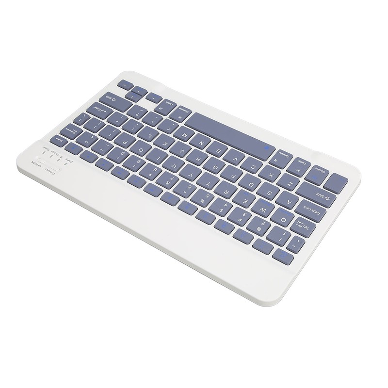 78 Key Wireless Bluetooth Keyboard 32.8ft Ergonomic Ultra Thin Silent