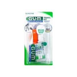 Gum Travel Brush Kit 156 Travel Size Products in a Plastic Case
