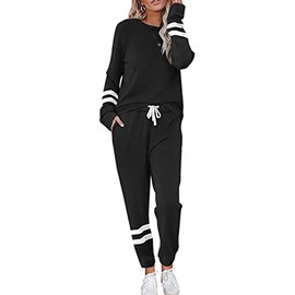 ETCYY NEW Lounge Sets for Women Two Piece Outfits Sweatsuits Sets Long Pant Loungewear Workout Athletic Tracksuits