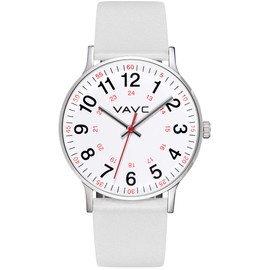 VAVC Nurse Watch for Medical Students,Doctors,Women with Second Hand and 24 Hour. Easy to Read Watch