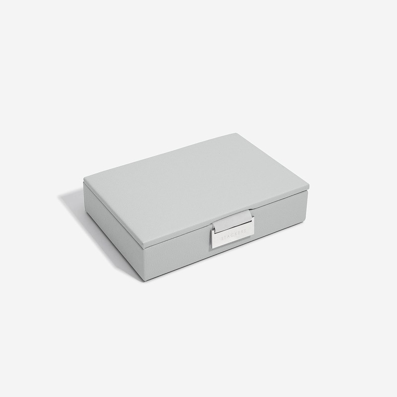 Stackers Pebble Grey Mini Jewellery Box Lid