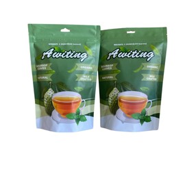 Awiting Organic Soursop Dried Leaves for Tea, Natural Wild Crafted, 1 Ounce, 60 Leaves