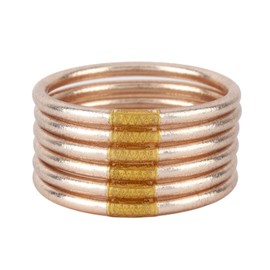 BuDhaGirl Champagne All Weather Bangles® (AWB) - Serenity Prayer