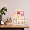 PATIKIL Greeting Card Display Stand, 2 Pcs 4 Tiered Sticker