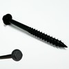 (25) 3/8” X 4” Black Hex Head Lag Wood Screws,