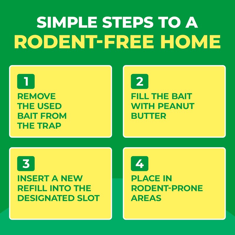 Rat Traps Indoor and Outdoor - Pack Dual-Entry Large Rat