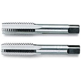 Beta 433 12 x 1 Hand Tap Set, Fine Thread (25 Chrome Steel Tools, Includes 2 Taps, High-Quality and Robust Tool, Tool Set, Workshop Accessories)