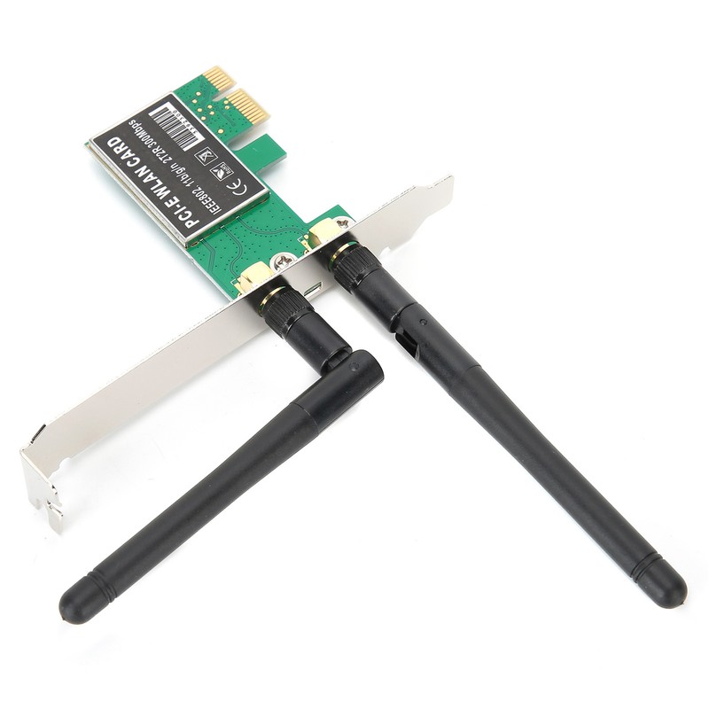 DualBand Network Card Wireless Adapter PCIE to WIFI Desktop Computer