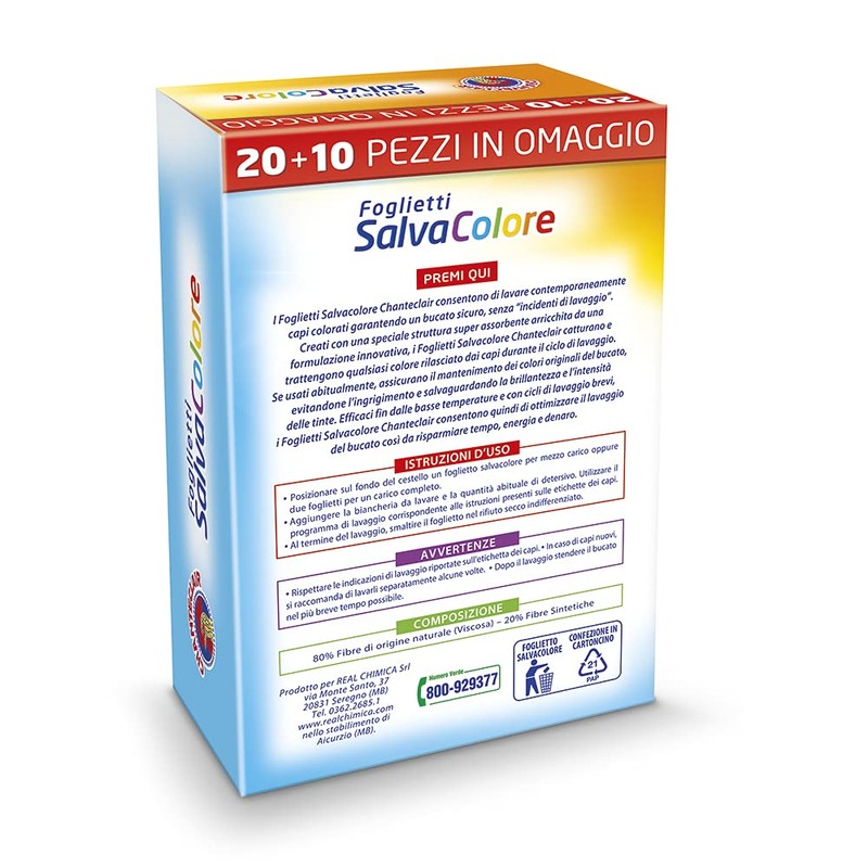 Chanteclair - Colour protection, safe laundry and bright colours -