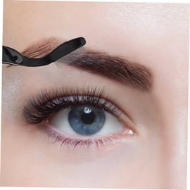 Healvian 2pcs Dual Purpose Eyebrow Eyelash Comb Metal Lash Separator Professional Makeup Tools for Girls Portable for Daily Use Travel