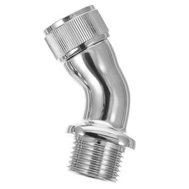 Water Filter Connector 45 Degree Shower Elbow Adapter Shower Head Water Filter Accessories Hardware Parts for Most Showers