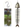 WANLIAN Fish Skeleton Wind Chime,Fishbone Wind Chime,Wind Chimes Vintage Fishbone
