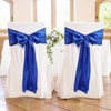 2 PCS Royal Blue Table Runner 12 x 108 Inch