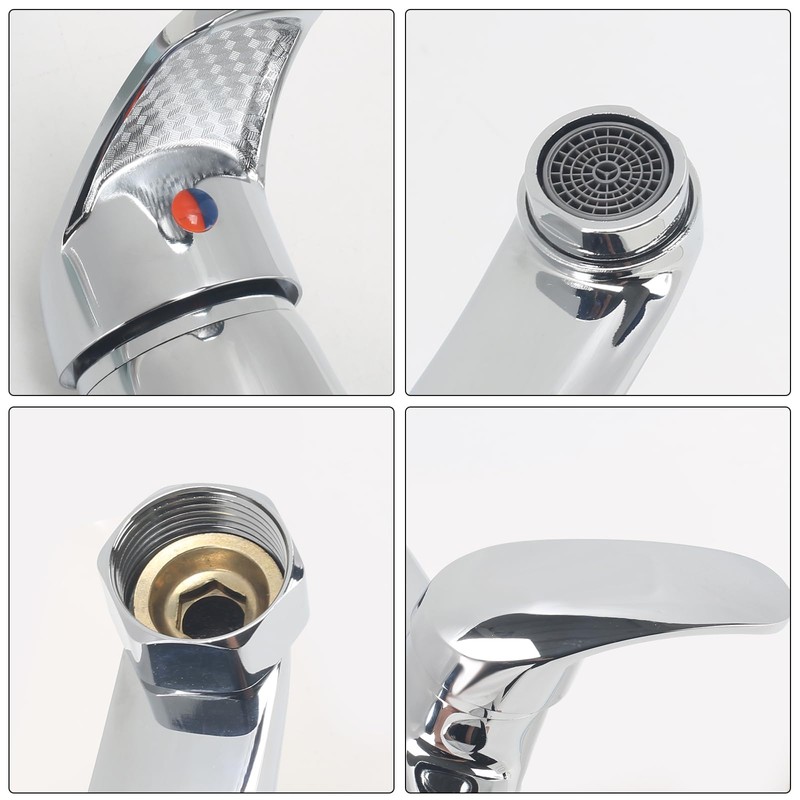 VirtuGro Wall Mounted Tap 25 cm Kitchen 360° Rotatable Sink