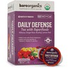 BareOrganics DAILY DEFENSE TEA (Organic) with superfoods and Probiotics, 10ct