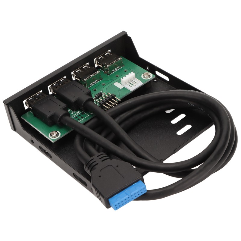 3.5 Inch Front Panel USB3.0 Hub High Speed 4 Port