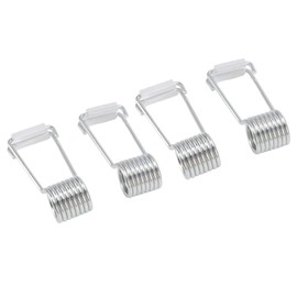 4 Pcs Spring Hinge Door Closer 2CM Stainless Steel Self Closing Spring Butt Hinge Pins Door Latch Accessories