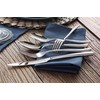 Artaste 56525 Rain II Forged 18/10 Stainless Steel Flatware 20