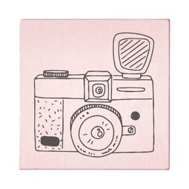 May and Berry Wooden Stamp Camera 45 x 45 mm