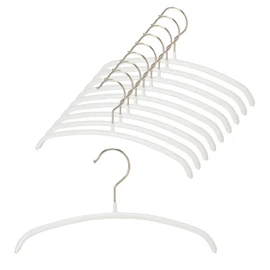 Mawa German Non Slip Hangers Economic 25P 10 Pack White