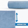 limpando All-Purpose Cloth, 10 x Microfibre Cloths, 40 x 40