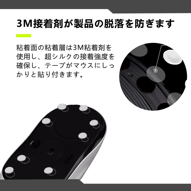 Universal Mouse Sole, 80 Pieces, 0.2 inch (6 mm), Round