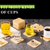 46Pcs Unfinished Wood Coasters-4" Unfinished Natural Wood Slices for Crafts