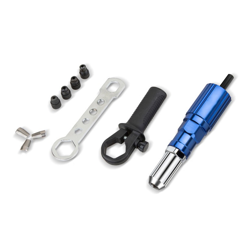 Rivet Gun Adapter for Electric Drill Cordless Riveting Tool with