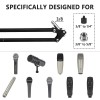 Geekria Microphone Boom Arm Mount for SAMSON Q2U, Q9U, Q7x,