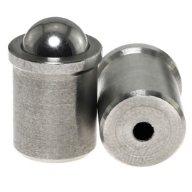 E-outstanding Spring Plunger 2PCS 10mm Dia 304 Stainless Steel Ball Catch Latch Catcher for Door Cabinet Closet Drawer Ball Plunger