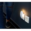 Lunartec Socket Light: LED Socket Night Light with Motion Sensor
