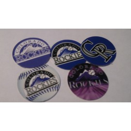 Unbranded Pre Cut One Inch Bottle Cap Images Colorado Rockies Free Shipping - photo, 25 images