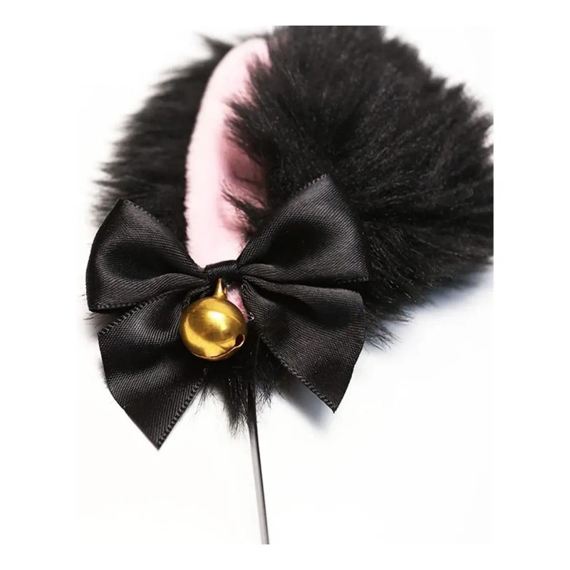 Arco De Cabello Aro Orejas De Gato + Cadena Clavículas