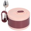 Stainless Steel Ramen Bowl Double Insulation Instant Noodle Bowl with