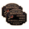 This Property Has Video Surveillance Sign, Rust Free Aluminum, Fade