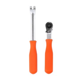 Automatic Slack Adjuster Release Tool Double Square Ratcheting Wrench for Air Brake System Adjustments