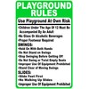 Playground Rules Use Playground At Your Own Risk With Rules