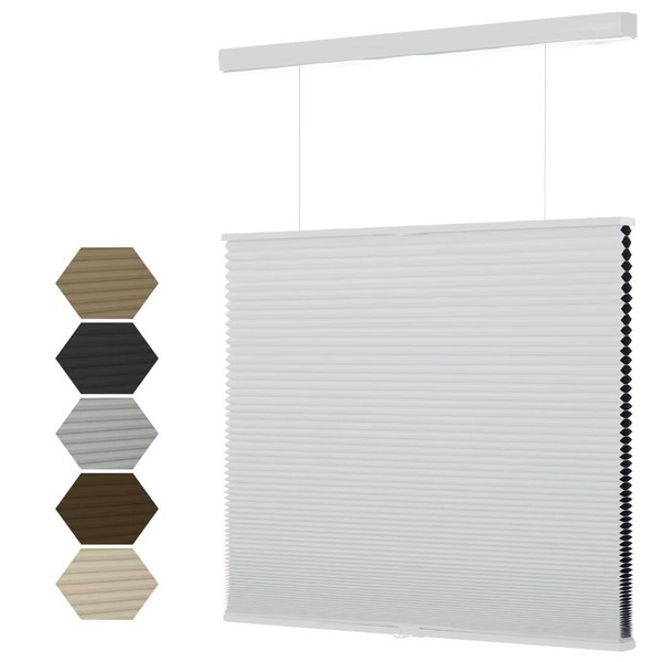 MYshade Top Down Bottom Up Cellular Shades, 1.5 inch Cordless