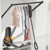 YJINGRUI Pull Down Closet Rod, 120° Pull-down Wardrobe Hanger with