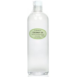 DR.ADORABLE 48 Oz Premium Pure Organic Cold Pressed Best Fractionated Coconut Oil Shiny Hair