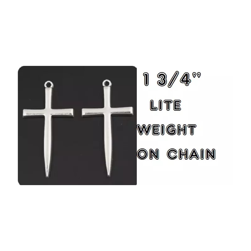 Fashion Jewelry CROSS CHRISTIAN FAITH Pendant on 925 Sterling Silver