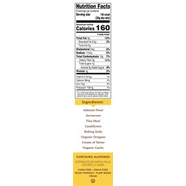 Simple Mills Almond Flour, Cauliflower Pizza Dough Mix, Gluten Free, Made with whole foods, (Packaging May Vary)